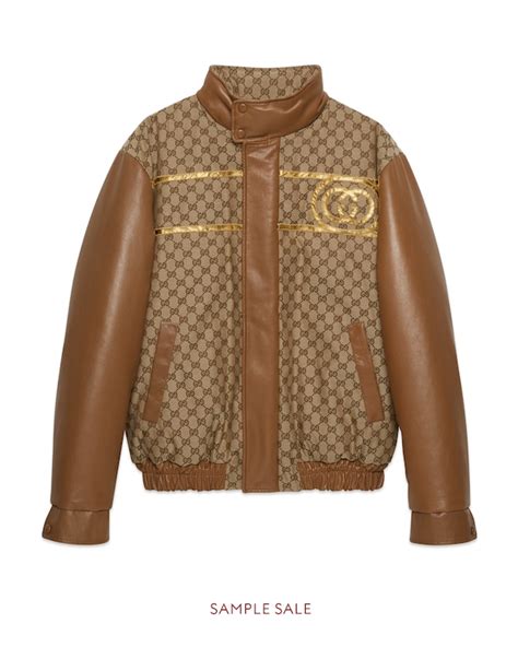 gucci giacca pelle uomo